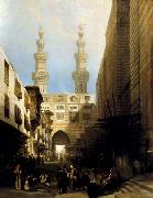 David Roberts A View in Cairo Spain oil painting artist